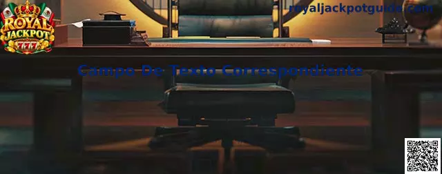 Campo De Texto Correspondiente en Royal Jackpot