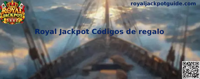 Guía visual sobre códigos de regalo de Royal Jackpot