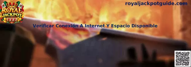 Guía para verificar conexión a internet y espacio disponible antes de una instalación