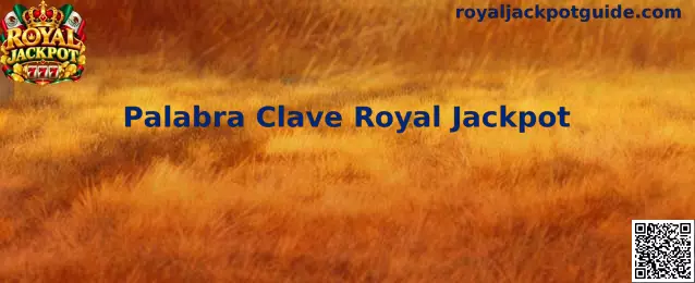 Ilustración informativa de Palabra Clave Royal Jackpot para localizar información y consultar opciones de demostración