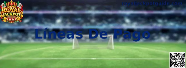 Ejemplo visual para comprender las Líneas De Pago de Royal Jackpot