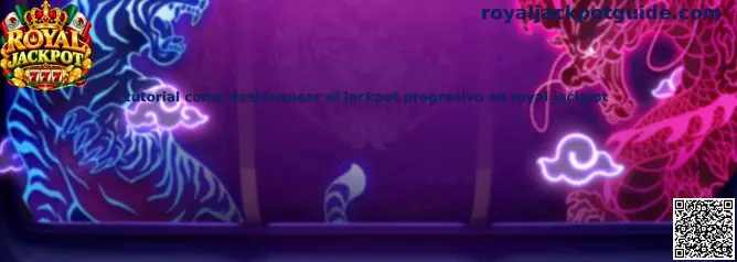 Imagen ilustrativa del tutorial sobre cómo funciona y se desbloquea el jackpot progresivo en Royal Jackpot